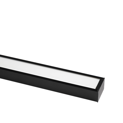 Светильник светодиодный PSO-01 24w 4000K BLACK 1200x50 IP40
